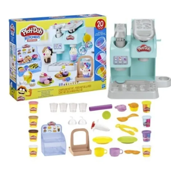 Play-Doh: Kitchen Creations Комплект пластилин за приготвяне на кафе - Hasbro изображение 2