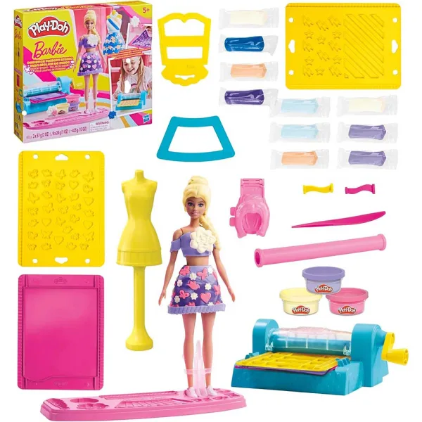 Play-Doh: Студио за дизайн на дрехи Barbie - Hasbro изображение 2