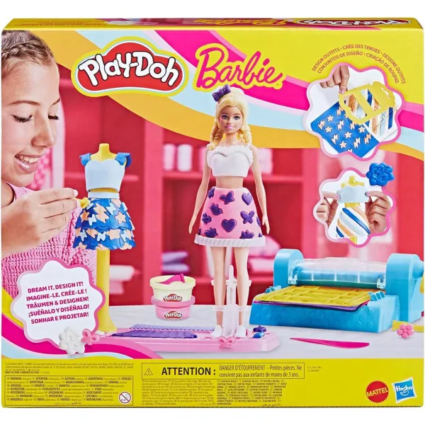 Play-Doh: Студио за дизайн на дрехи Barbie - Hasbro изображение 3