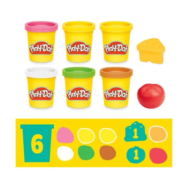 Play-Doh: Супер готвач кухненски комплект с машина за приготвяне на тесто - Hasbro изображение 3