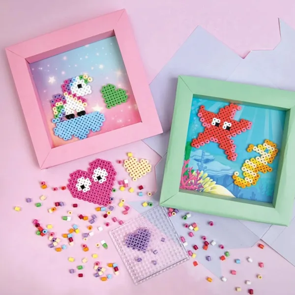 PlayBox: Сет за креативно създаване на картини с перли - Еднорог изображение 2