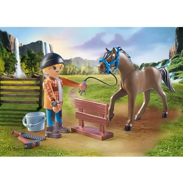 Playmobil: Подковачът Бен и Ахилес (71357) изображение 4
