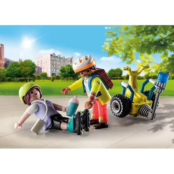Playmobil: Starter Pack - Спасителна акция с Segway (71257) изображение 4