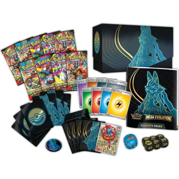 Pokémon TCG ME01 Elite Trainer Box с 9 бустера в два варианта изображение 2