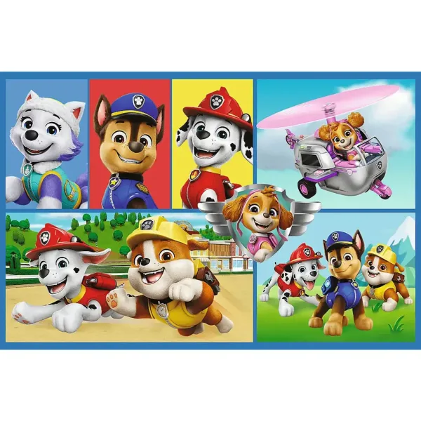 Правила на Paw Patrol 2x70бр. пъзел - Trefl изображение 2