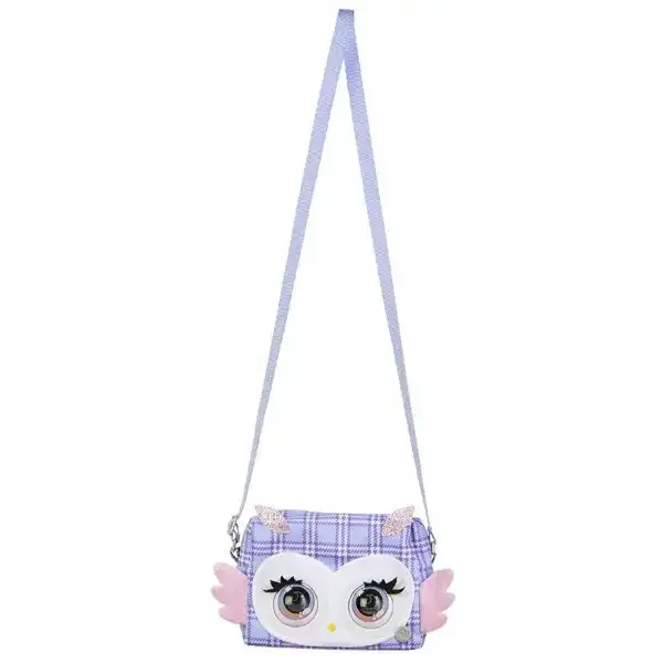 Purse Pets: Hot Couture Owl интерактивна чанта - Spin Master изображение 2