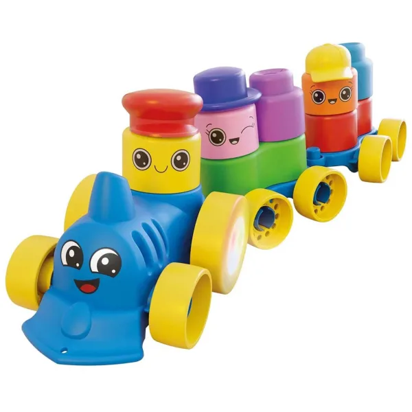 Quercetti: Momy Soft Train влак с меки кубчета, 25 части изображение 2