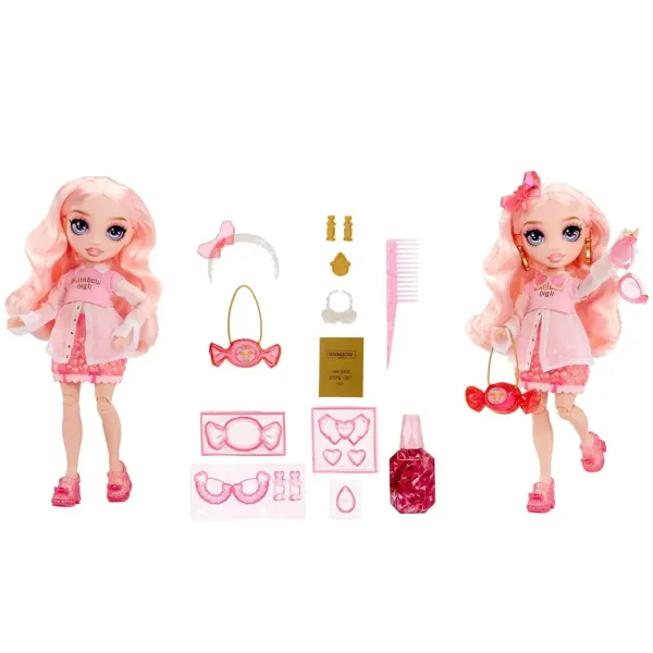 Rainbow Crystal Bella модна кукла направи си сам с аксесоари изображение 2