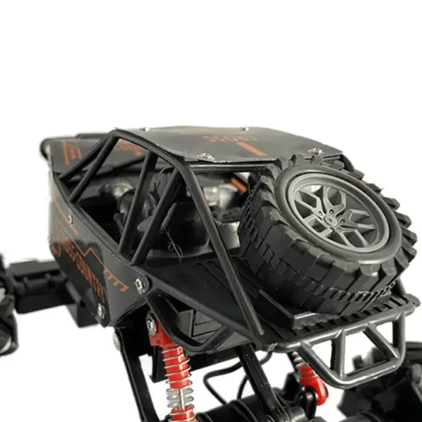 RC Дистанционно управление странично подвижен Cross Country Jeep с пружинно окачване и светлинни ефекти 21см 2,4 GHz изображение 6
