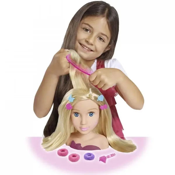 Русок фризьорски кукленски глава с аксесоари - Simba Toys изображение 4