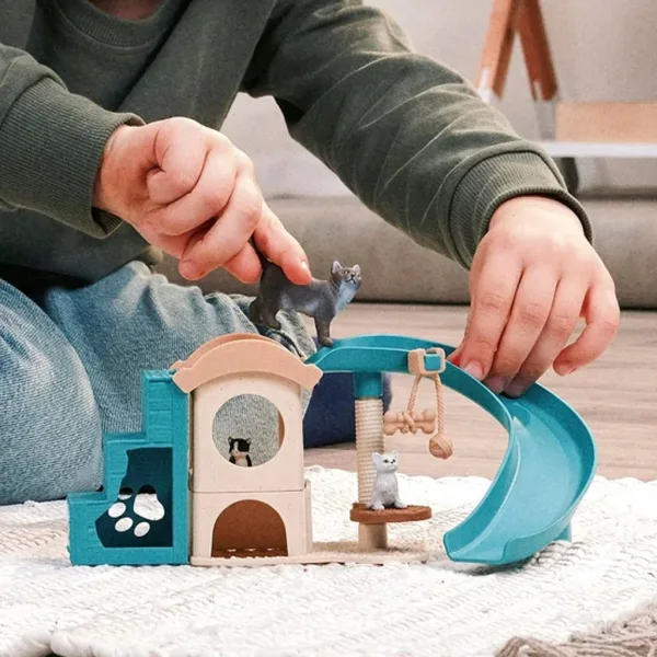 Schleich: Farm World Котешки игрална къща комплект (42764) изображение 2