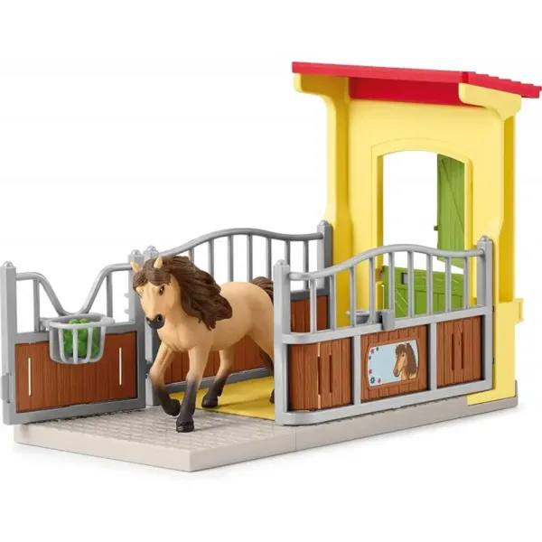 Schleich: Farm World - Кутия за пони Исландски пони жребец комплект (42609) изображение 3