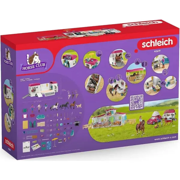 Schleich: Horse Club - Комплект за превоз на коне (42619) изображение 2