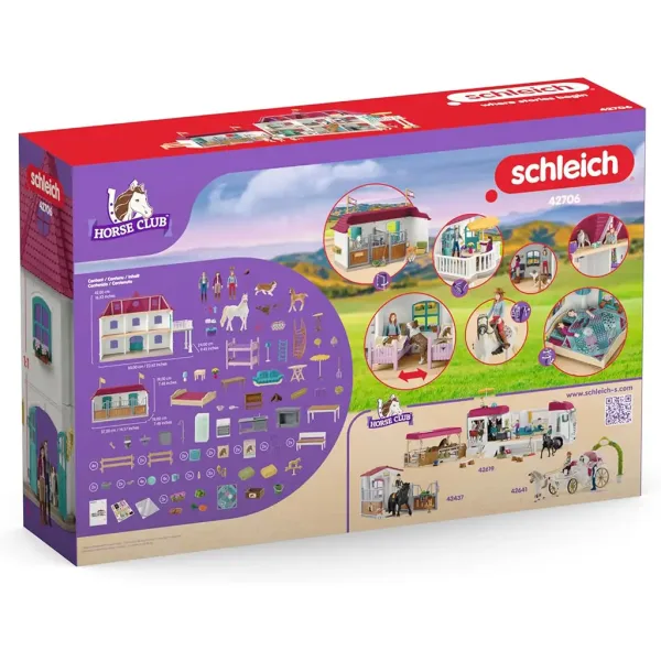 Schleich: Horse Club - Lakeside Конюшня игрален комплект (42706) изображение 2