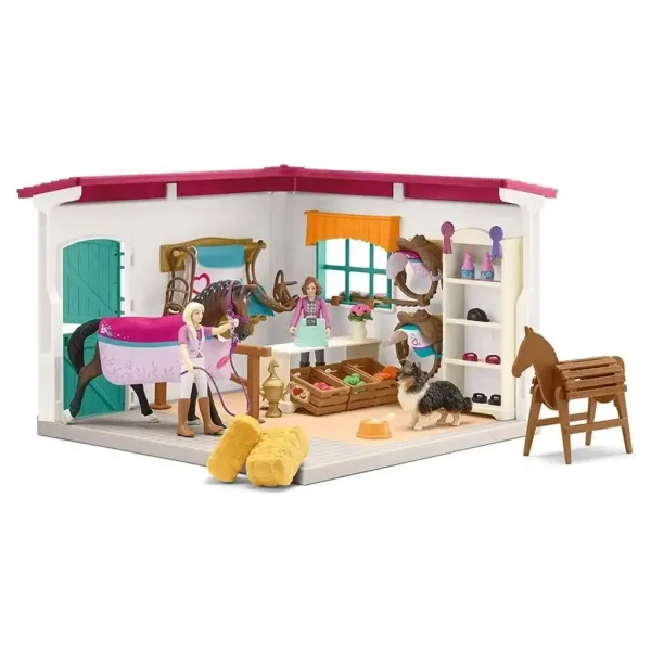 Schleich: Horse Club - Магазин за коне комплект (42568) изображение 2