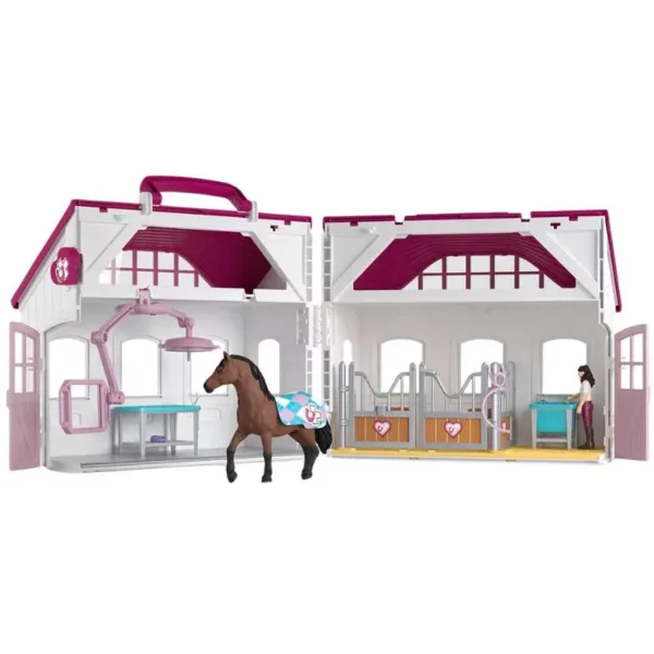 Schleich: Horse Club Весела Конюшня комплект за игра (42787) изображение 2