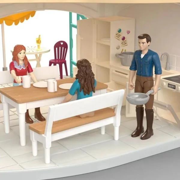 Schleich: Horse Club Вила на брега на езерото и конюшня (42785) изображение 5