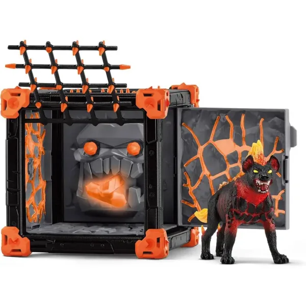 Schleich: Комплект с лавова хиена от Battlecave (42674) изображение 2