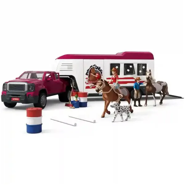 Schleich: Пикап с коне (42705) изображение 2