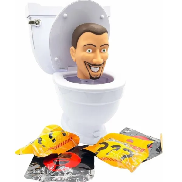 Skibidi Toilet WC изненада комплект 1бр изображение 2