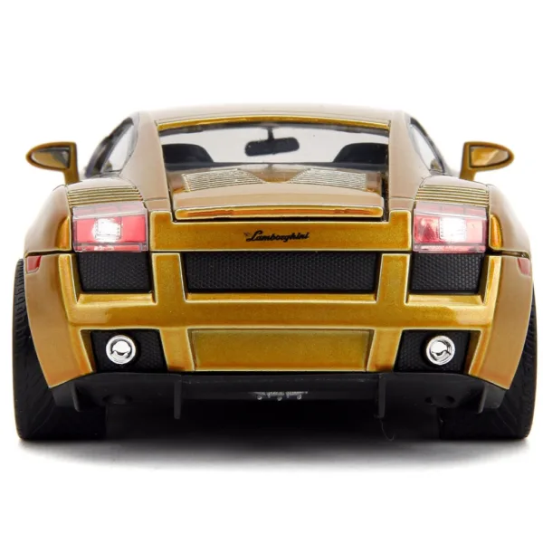 Бързи и яростни: Lamborghini Gallardo метален автомобилен модел 1/24 - Jada Toys изображение 3