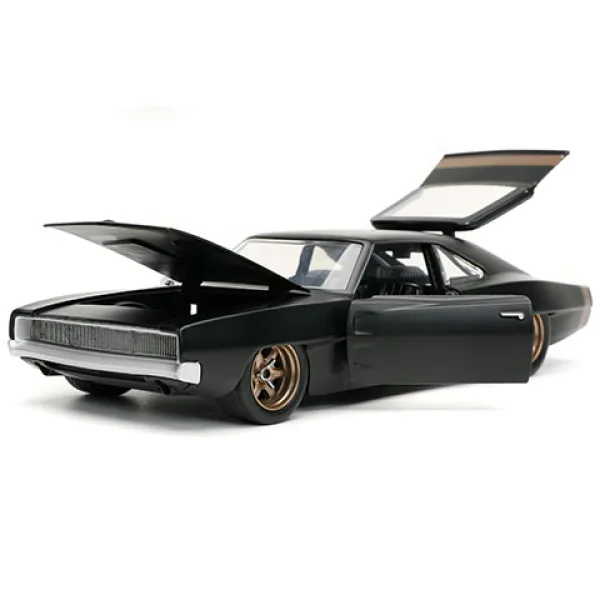 Бързи и яростни: 1968 Dodge Charger Widebody автомобилен модел 1/24 - Simba Toys изображение 6