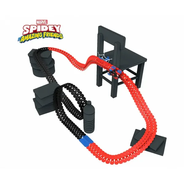 Smoby Spidey FleXtreme Miles Morales състезателна писта комплект - Simba Toys изображение 2