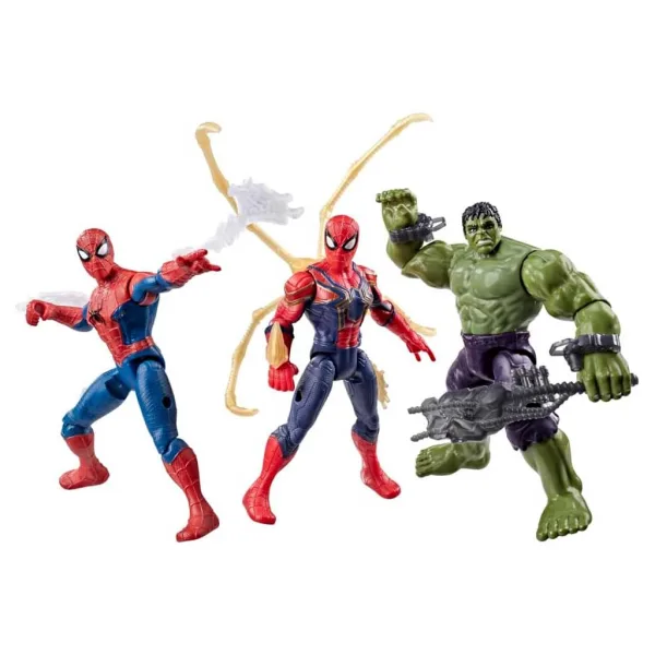 Спайдърмен Напълно нов ден: ActionVerse Акционна фигура 3бр. комплект – Hasbro изображение 4