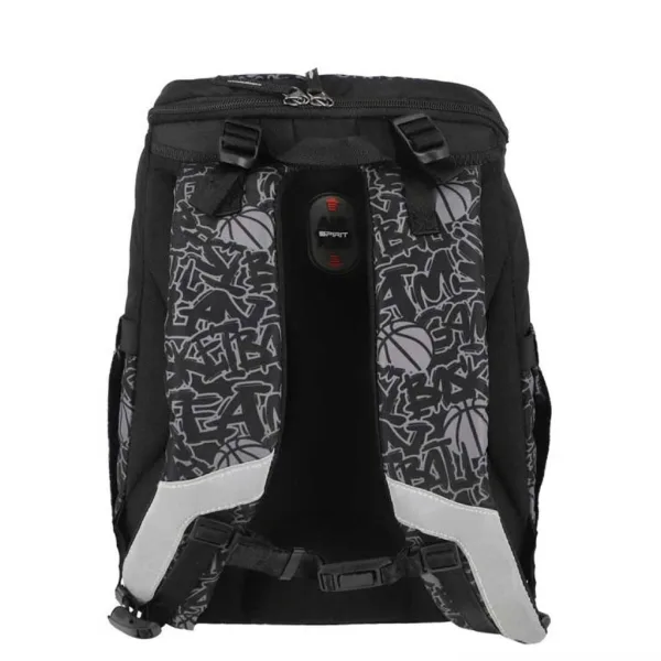 Spirit: Раница с дизайн на баскетбол, комплект от 4 части 32x19x44см изображение 3
