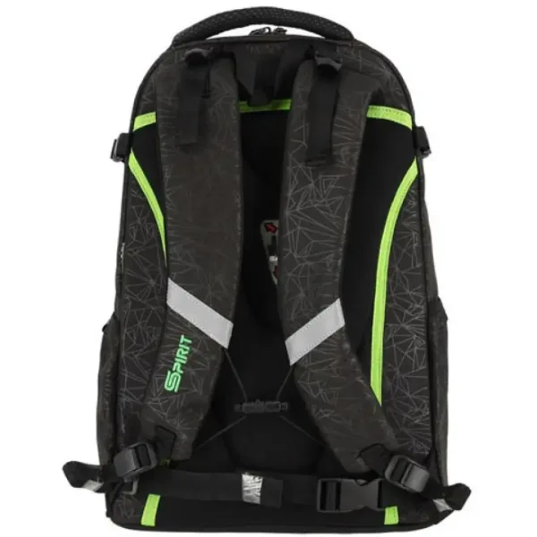 Spirit: Stinger закръглен училищен ранец, раница 44x26x32c изображение 3