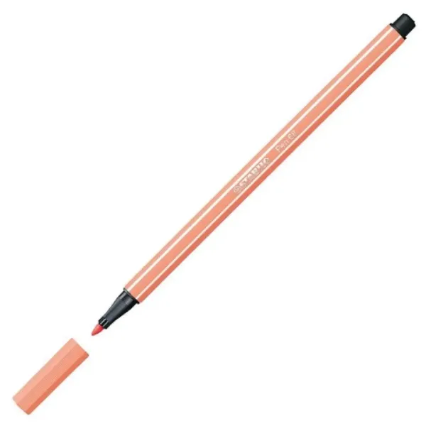 Stabilo: Pen 68 четка флумастер в светъл телесен цвят 1mm изображение 2