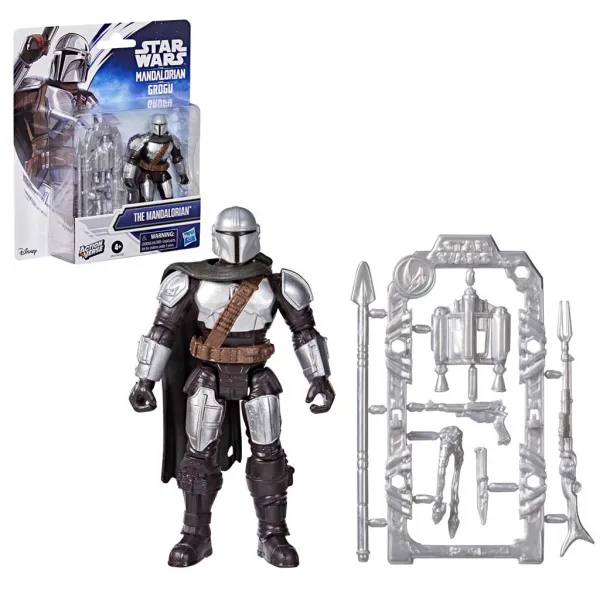 Star Wars: ActionVerse 11см The Mandalorian фигура с аксесоари - Hasbro изображение 2