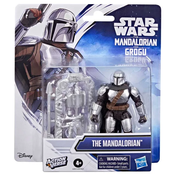Star Wars: ActionVerse 11см The Mandalorian фигура с аксесоари - Hasbro изображение 1