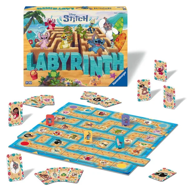 Stitch лабиринт настолна игра - Ravensburger изображение 3