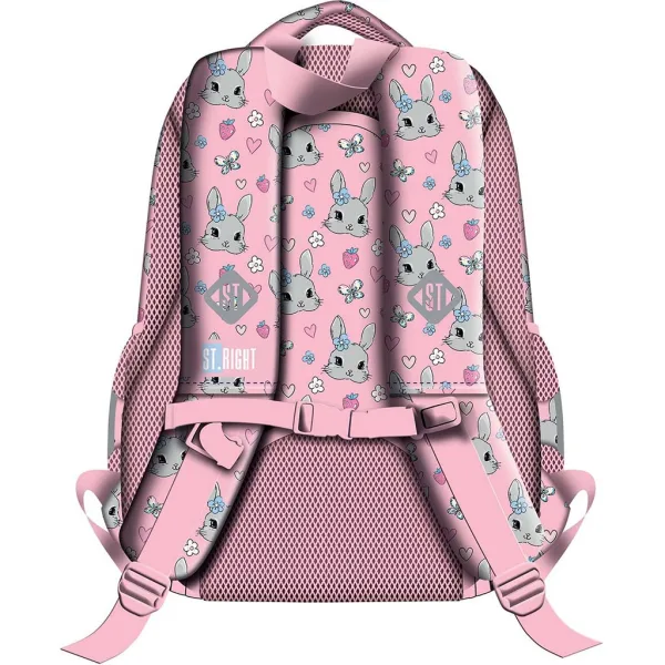 St.Right Cute Rabbit ергономична ученическа раница, раница BP26 39x27x17cm изображение 2