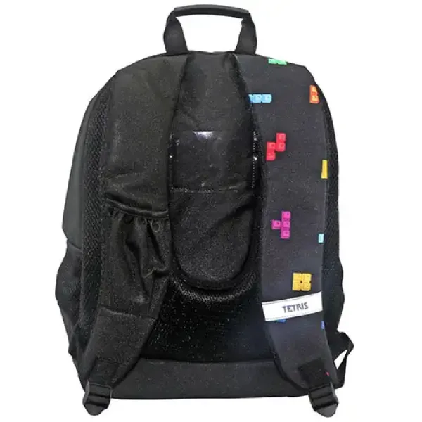 Tetris закръглен ученически ранец, раница 33x16x45cm изображение 2