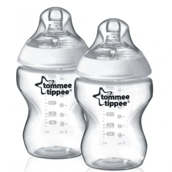 Tommee Tippee: Closer To Nature ANTI-COLIC бебешко шише 260 мл, комплект от 2 бр. (0 м+) изображение 2