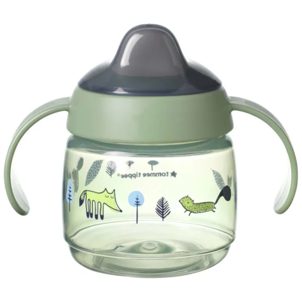 Tommee Tippee: Superstar Чаша за пиене зелена 190ml (4 месеца+) изображение 2
