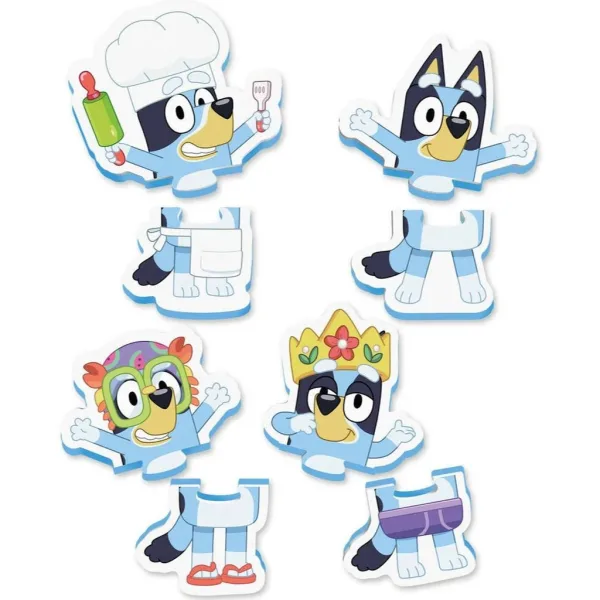 Tomy Toomies: Bluey баня пъзел с 4 фигури изображение 2
