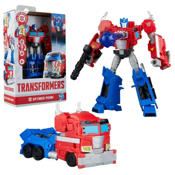 Transformers: Core Prime Changers Optimus Prime фигура 12,5 см – Hasbro изображение 1