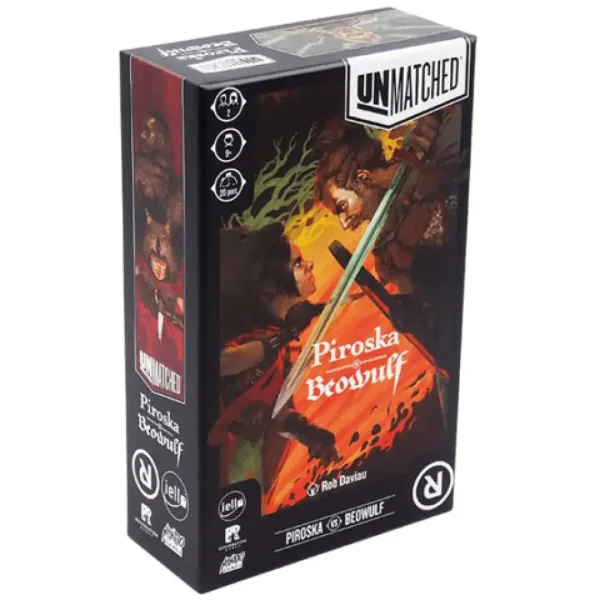 Unmatched: Пирошка срещу Беоулф настолна игра изображение 4