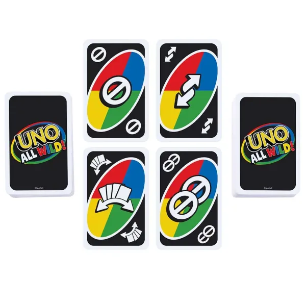 UNO: All Wild! - Лудост картова игра - Mattel изображение 4
