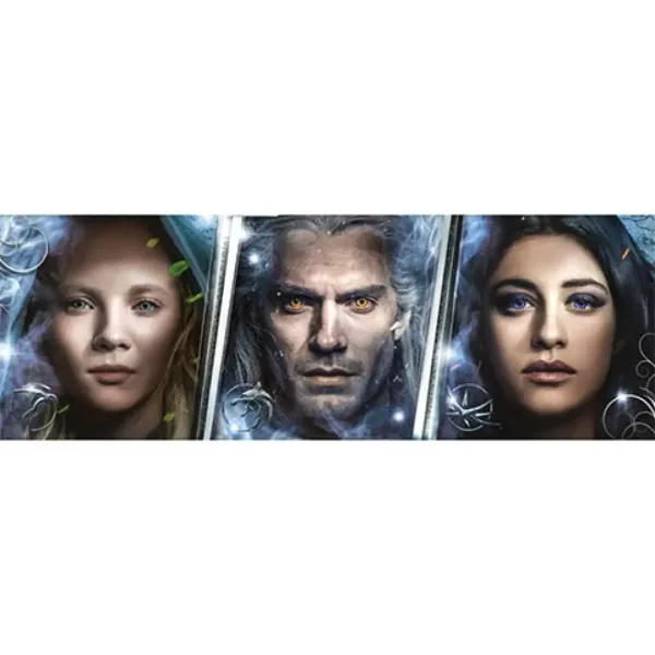 The Witcher: Вещерът 1000 части панорамен пъзел - Clementoni изображение 2