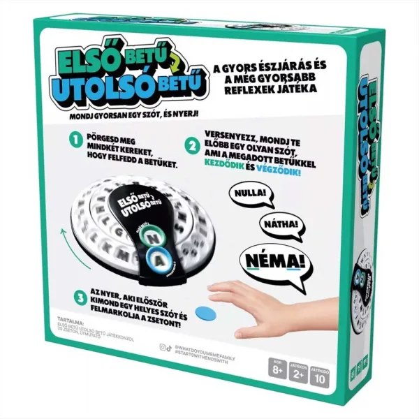 WDYM Първа буква - последна буква настолна игра изображение 3