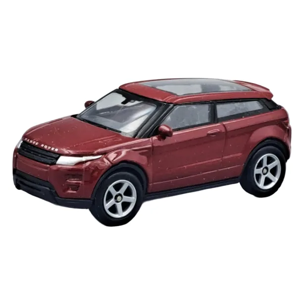 Welly: Land Rover Evoque бордо метален автомобил модел 1/64 изображение 2