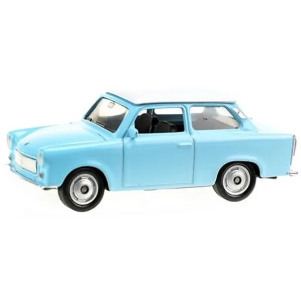 Welly: Модел на метална кола Trabant в различни варианти 1/64 изображение 3