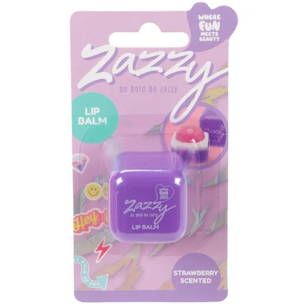 Zazzy: Ароматен балсам за устни в различни аромати и цветове 1бр изображение 2