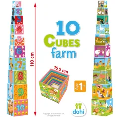 10 Cube игра за подреждане на кубчета - Ферма изображение 3