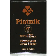 100% пластмасова ръмикарта 1*55 листа - Piatnik