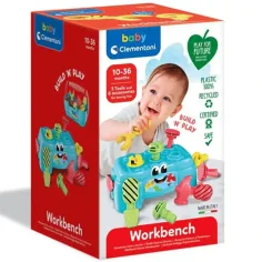 2в 1 работна маса и кутия за инструменти с инструменти - Clementoni baby